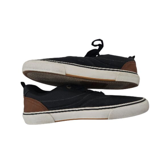 Levi's Comfort Sneakers Men 9.5 Black Lace Up - Picture 4 of 8